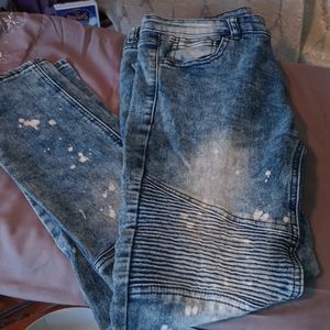 GS-115 Original Brand Acid Wash Jeans